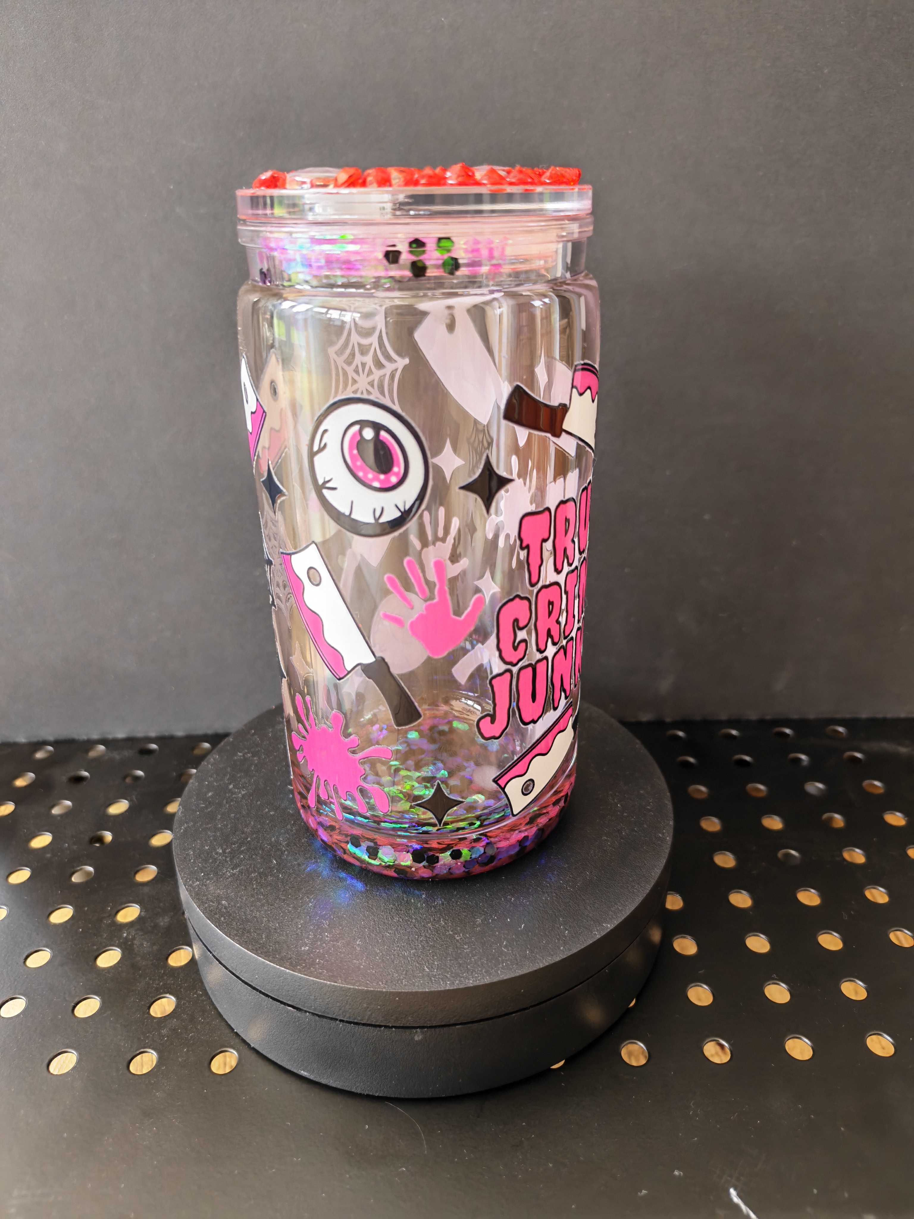 Custom Snow Globe Tumbler